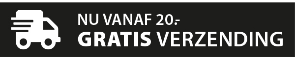 Gratis verzending vanaf 20 euro!