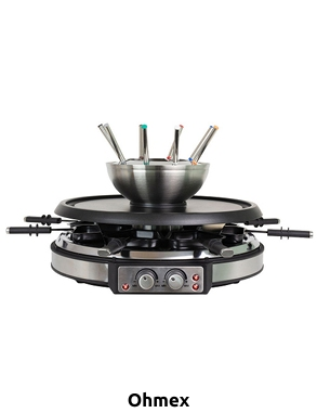 Ohmex Raclette-Grill RCL-1608