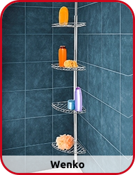 Bad-Eckregal «Metall»