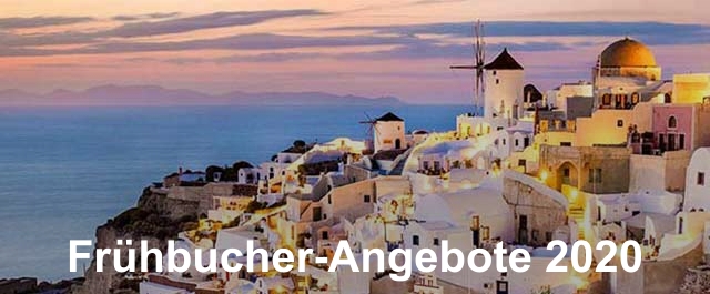Frühbucher-Angebote 2020