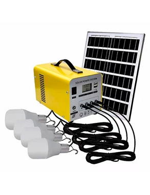 Speicherkit für Solarenergie, 4er-Set, 12 V