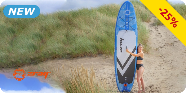 Zray Paddelbrett SUP aufblasbar «Evasion E10», blau