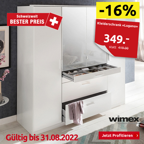 Kleiderschrank «Lugano»