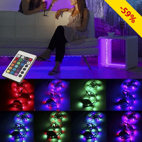 Extraflaches LED-Band mit Lichteffekten, 180 LEDs, 3 m