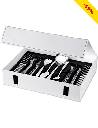 Besteckkoffer, weiss