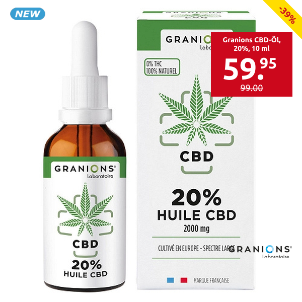 Granions CBD-Öl, 20%, 10 ml