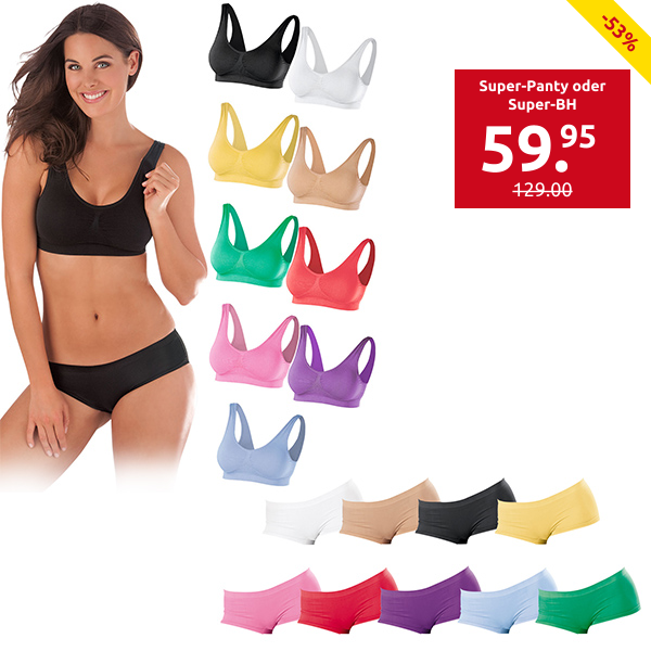 Super-Panty, 9er-Pack