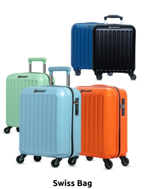 Swiss Bag Koffer «Cabine», H 45 cm, 32 l, light, hellblau