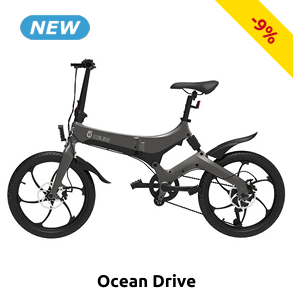 Ocean Drive Elektrisches Velo «S6L», zusammenklappbar, bis zu 25 km/h
