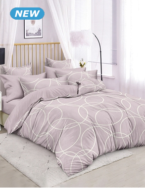 Duvetbezug «Neo» 160 x 210 cm + Pfulmenbezug 65 x 100 cm, rosa