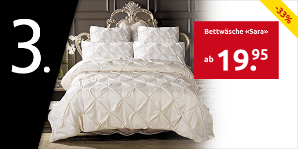 Bettwäsche «Sara»