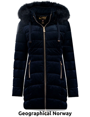 Geographical Norway Damen-Parka «Bilove Lady long», marine