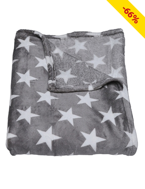 Fleecedecke «Stars», 150 x 200 cm