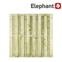 ELEPHANT Schutting Bristol Grenen FSC glad geïmpregneerd 180x180 cm l HORNBACH