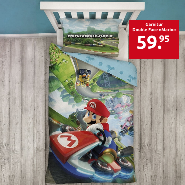 Garnitur Double Face «Mario» 160 x 210 cm + 65 x 100 cm