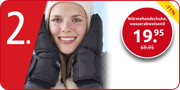 Wärmehandschuhe, wasserabweisend