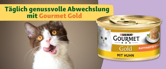 Täglich genussvolle Abwechslung mit Gourmet Gold