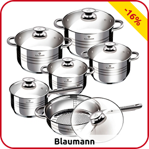 Blaumann Kochgeschirr-Set «Jumbo», 12-teilig