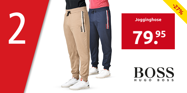 HUGO BOSS Jogginghose, beige