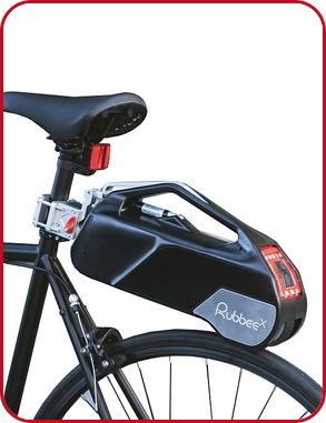 Rubbee X, Elektro-Velo-Umrüstungssatz, abnehmbar, inkl. 1 Akku
