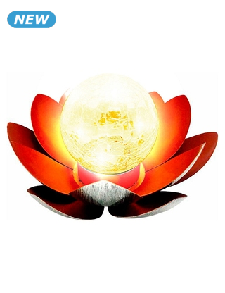 Solarlampe «Lotus »