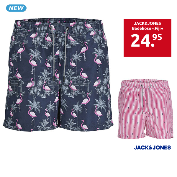JACK&JONES Badehose «Fiji», blau