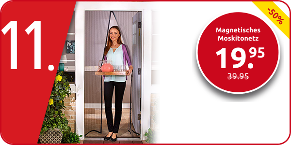 Magnetisches Moskitonetz