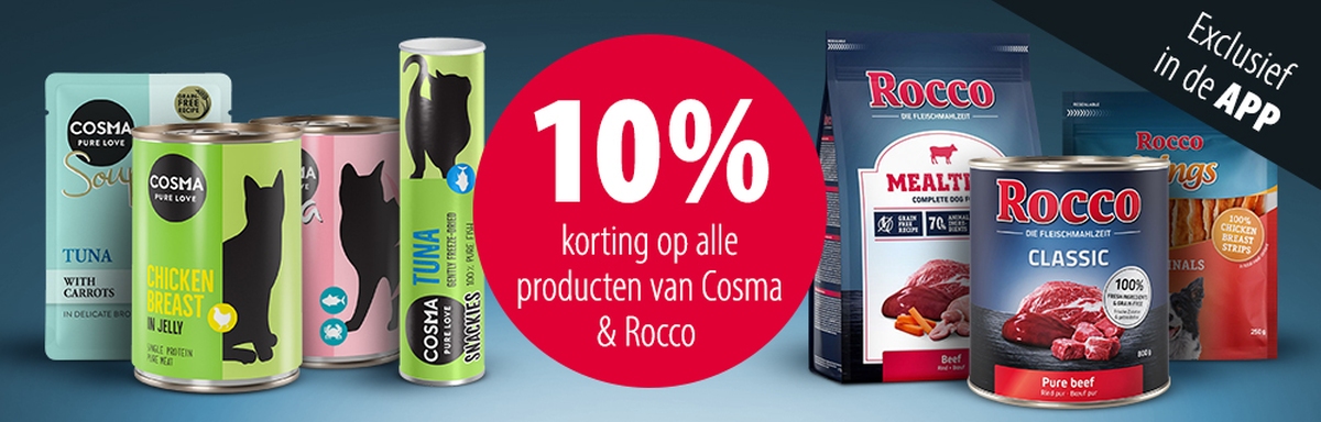 Rocco & Cosma 10% korting!