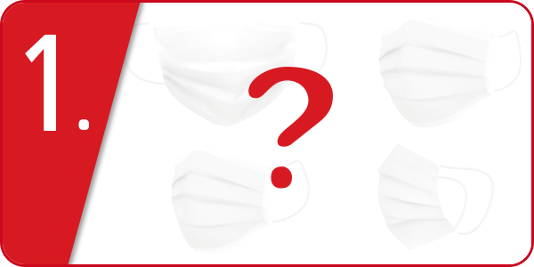 Set, 2 waschbare Masken unisex