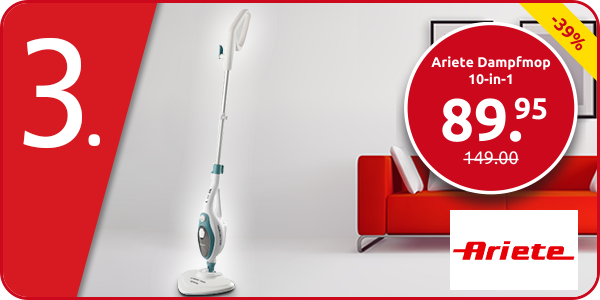 Ariete Dampfmop 10-in-1