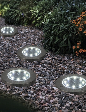 Solarlampen LED Sticks, 4 Stück