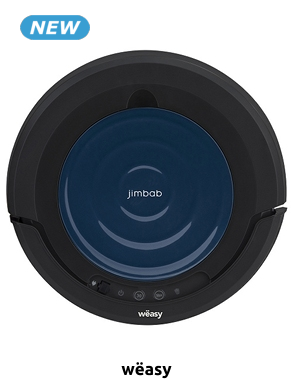 wëasy Roboterstaubsauger «Jimbab trc 50», 4 Navigationsmodi, Ø 28,5 cm