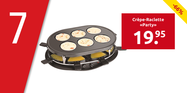 Crêpe-Raclette «Party»