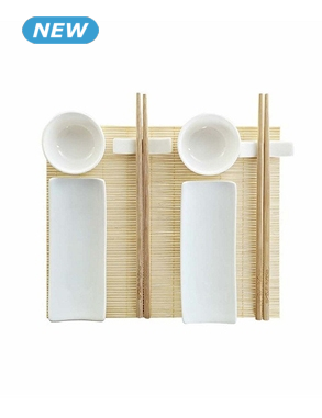 Sushi-Set, 9-teilig, für 2 Personen