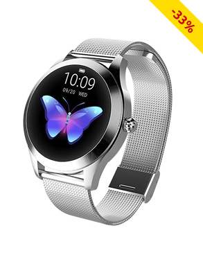 Smartwatch, silberfarben