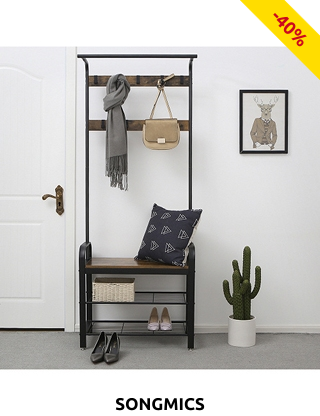 Garderobe «Retro», schwarz