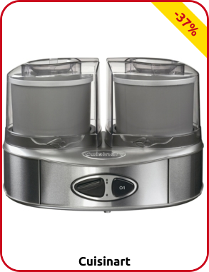 Glacemaschine Duo Cuisinart, für 2 Eissorten