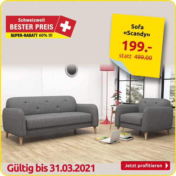 Sofa «Scandy», 3-Sitzer