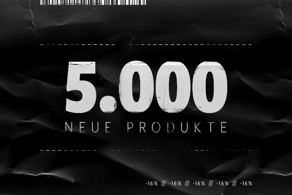 16% auf über 5000 Artikel