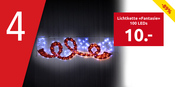 Lichtkette «Fantasie», 100 LEDs, B 180 cm