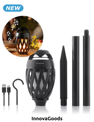 InnovaGoods LED-Lautsprecher «Spekkle», kabellos