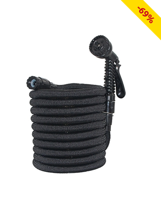 Gartenschlauch «Force» L 30 m, Latex, schwarz