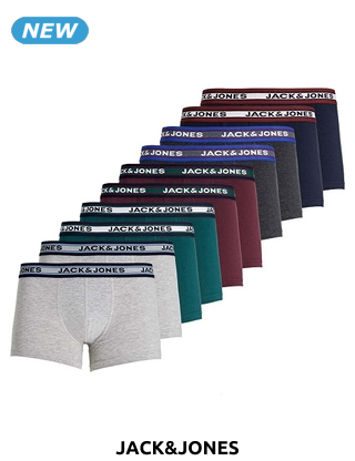 JACK&JONES Boxers «Solid», 10er-Pack, mehrfarbig