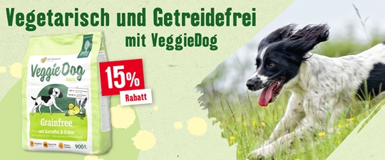 15% auf VeggieDog