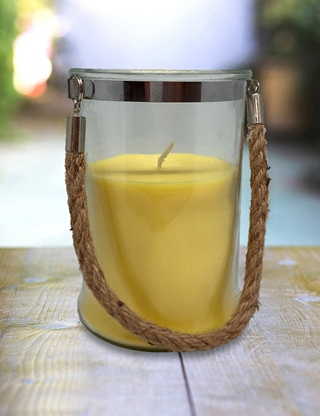 Kerze «Citronella» gegen Insekten, Ø7,5xH11,5 cm