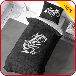 Garnitur «Tribal» 160 x 210 cm + Pfulmenanzug 65 x 100 cm