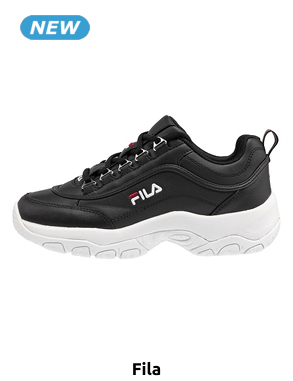 FILA Sneaker «Strada Low», schwarz