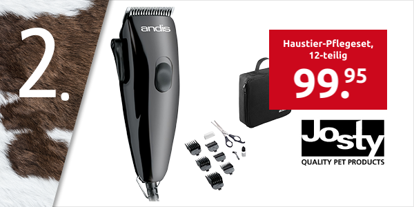 Haustier-Pflegeset, 12-teilig