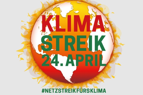 #NetzstreikFürsKlima am 24. April Zusammen mit Fridays For Future ins Netz