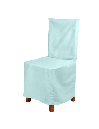 Stuhlhusse mit Schleife, wassergrün